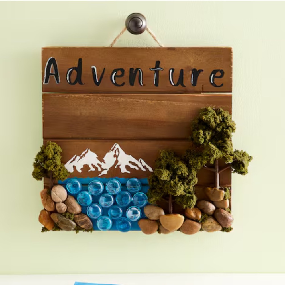 Crafter’s bundle set of 11 Rustic Wooden Wall Art Panels. New. DIY - Picture 2 of 6